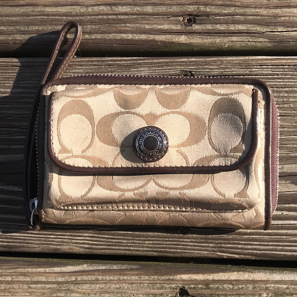 Coach Fabric Wallet